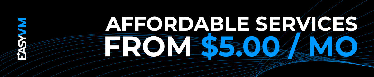 Standard EasyVM banner